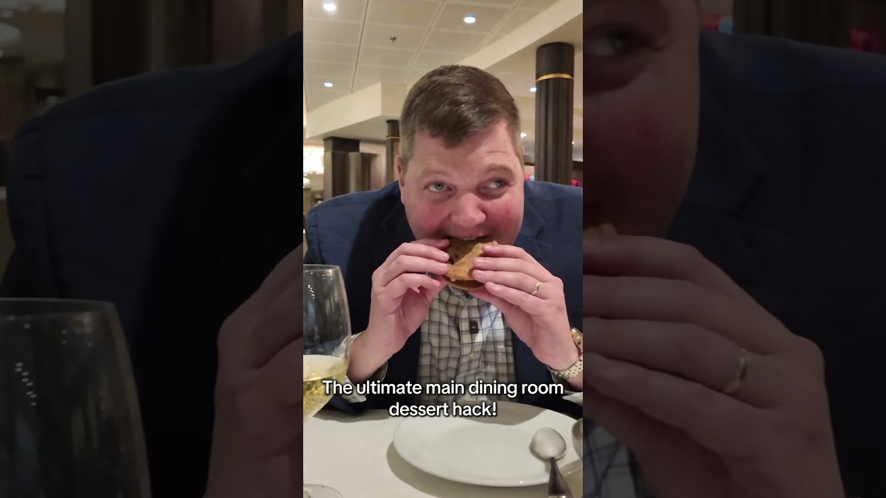 Main Dining Room Dessert Hack: Ice Cream Cookie Sandwich! #cruise #royalcaribbean Main Dining Room Dessert Hack: Ice Cream Cookie Sandwich! #cruise #royalcaribbean