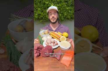 ￼I made Rory’s Masters Champions Dinner Menu