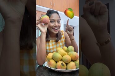 Mango mousse🥭 #youtubeshorts #grwm  #cooking  #makeup #amrithashaji  #food  #unboxing