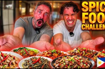 EXTREMELY SPICY FOOD CHALLENGE gone WRONG! 🇵🇭