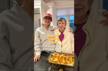 Pretend Cooking Show: Chicken Enchiladas