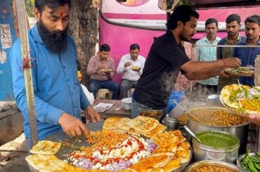 Inside operations of 65 yrs Old Indian street food | Unique street food of India | Food ASMR