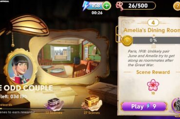 June's Journey Secrets 25r Scene 4 Amelia's Dining Room Silhouette Mode 4K ULTRA HD