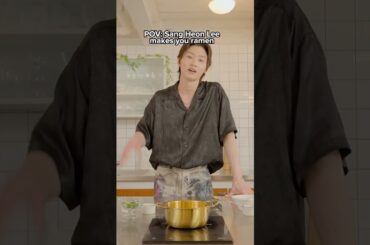 POV: Sang Heon Lee from XO Kitty makes you ramen 🍜