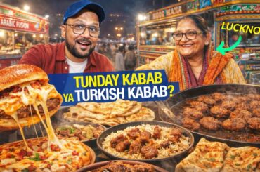 Lucknow ki Aapa aur Turkish Chef | Karachi Street Food Next Level