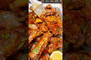 Making Crispy hot honey ribs as a mom of 7 #dinner #cooking #dinnerideas