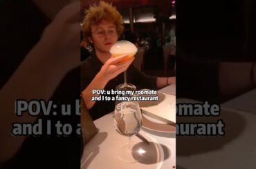 Funny Fine Dining Moments 😂 #finedining #fancy #fancyrestaurant #restaurant #food #funny #humor