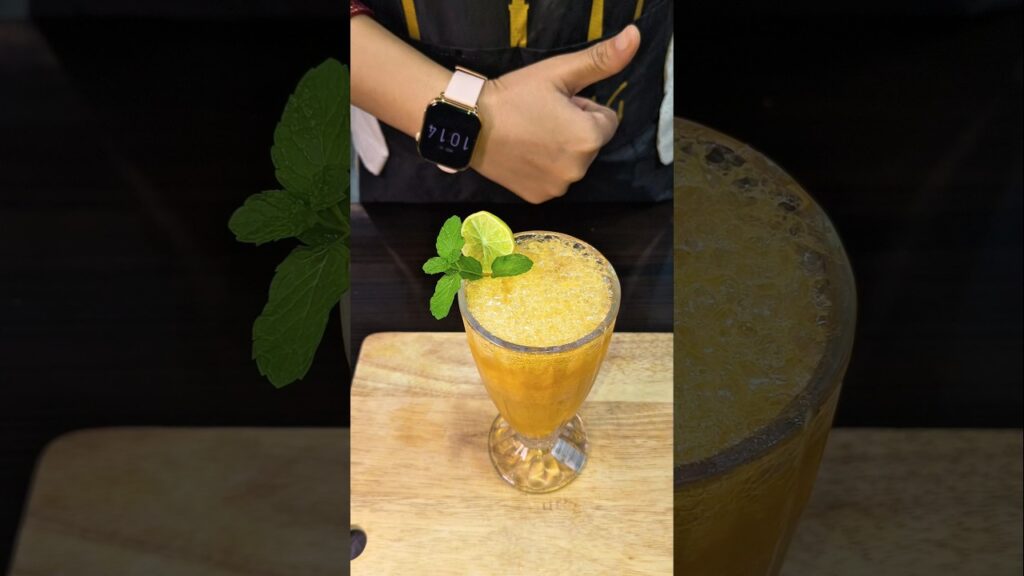 Orange lemon mojito ASMR #asmr #trending #trendingshorts #cooking #shortsfeed
