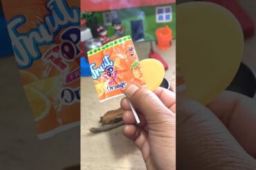 Mini pani puri with lollipop 🍭 twist #youtubeshorts #classictinyfood #viral #cooking #miniature