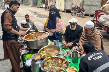 Ultimate Pakistani Street Food Tour | INSANE Roadside Breakfast Collection | Huge Combo Street Food