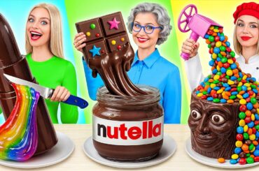 Me vs Grandma Cooking Challenge | Funny Kitchen Battle by Super Hyper DO