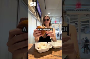 INSANE Yankee Stadium Food Review ⚾ #mlbfood #yankees