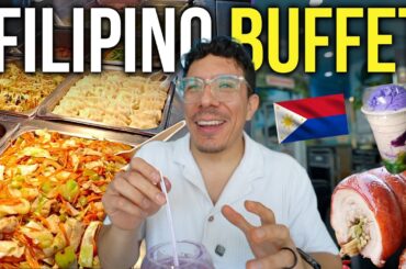 First Time Trying Filipino Food in Las Vegas | $19.99 Pinoy Buffet