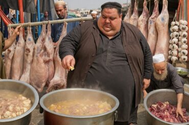 INSANE GIANT STREET FOOD COMPILATION | MUST-TRY FOODS IN PAKISTAN
