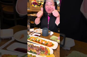 Taking my Parents for a sushi dinner at Chubby Sushi & Ramen in Brea, CA!! #rainaiscrazy