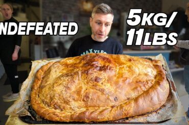 UNDEFEATED 5KG CORNISH PASTY SAID BY PRO EATER TO BE IMPOSSIBLE IN 30 MINUTES!