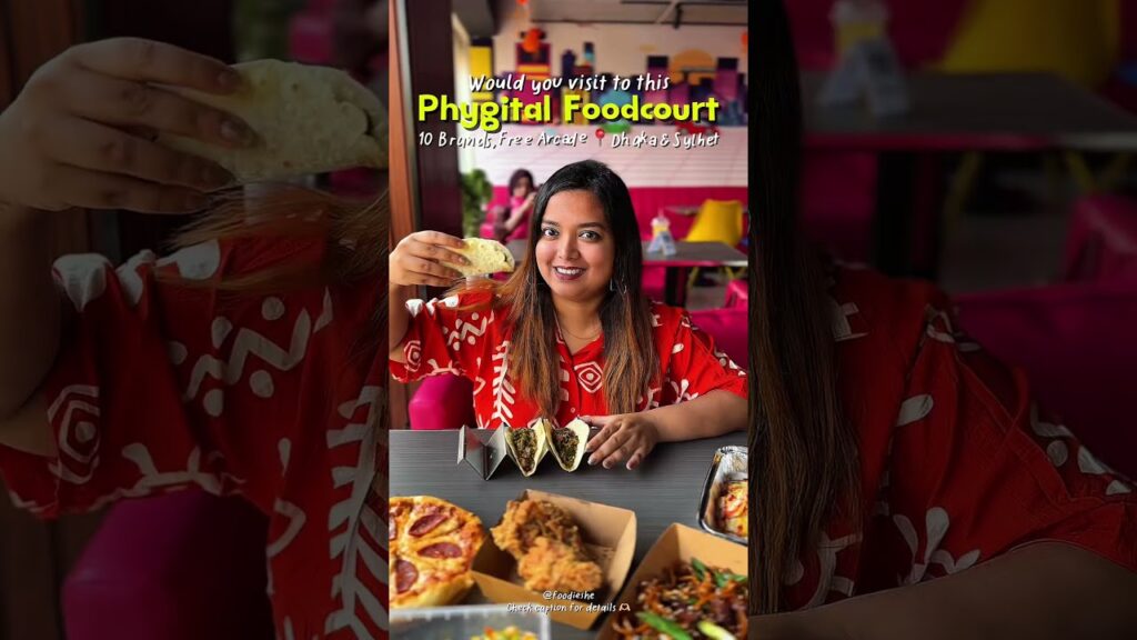 For the first time in Bangladesh Phygital Foodcourt – Station by Chef’s Table Uttara