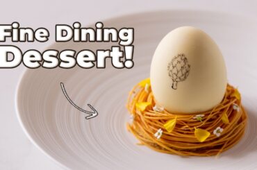 The Perfect Easter Egg Dessert! Fine Dining Magnolia & Almond Recipes