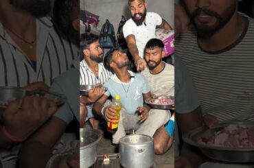 Room partner mutton biryani Sunday party 🤣😂 #comedy #cooking #mutton #bihari #bachelor #funny #new