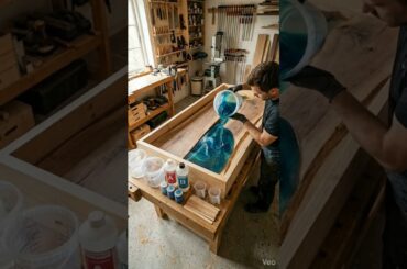 Making a $5000 ocean wave dining table from scratch ✨