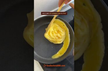 HOW TO MAKE SOFT SCRAMBLED EGGS LIKE A PRO? #cooking #scrambledegg #egg #eggs #friedegg #asmr