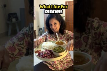 What I Ate for Dinner #tamilshorts #cookingshorts