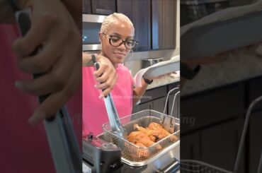 Fried Chicken | Baked Potato | Sausage, Tomatoes, Okra &Corn #cooking #dinner #family #food #foryou