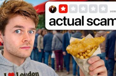 I Ate at London's Biggest Tourist Traps