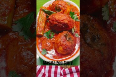 Masala Egg Curry Recipe #cooking #food #recipe #shorts #eggrecipe #indianfood#foodie