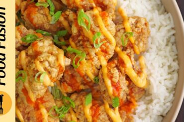 Chicken Karaage & Rice Bowl Recipe By Food Fusion