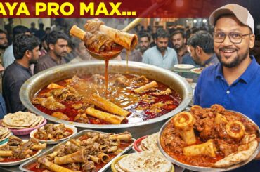 Best Bong Paya in Pakistan? | Viral Street Food of Karachi at PIB Colony