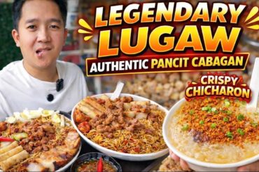 Ultimate Manila Street Food: 66 Years Lugawan, Pancit Cabagan, Crispy Chicharon | KAFOODTRIP