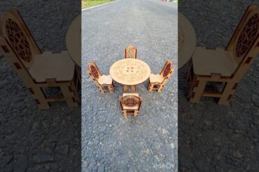 01 ta Dining table and 4 ta chair set unboxing