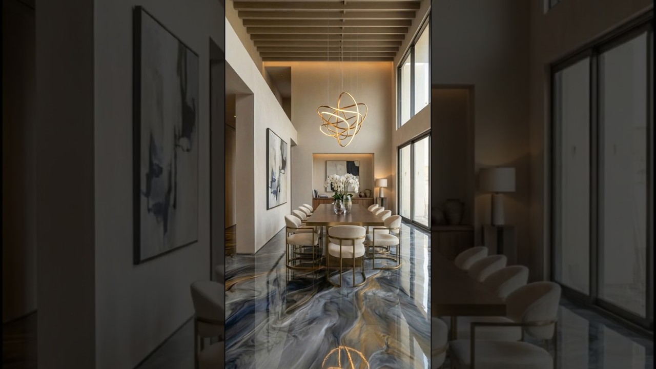 They Turned This Dining Room Into a Luxury Epoxy Floor Masterpiece 🔥#viralvideo #shortvideo #shorts They Turned This Dining Room Into a Luxury Epoxy Floor Masterpiece 🔥#viralvideo #shortvideo #shorts