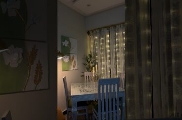 From simple to stunning…Dining space finally got the vibe it deserved 🍽️✨