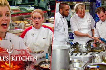 Bonnie & Rock Battle for Control as the Final Dinner Service Begins | Hell's Kitchen
