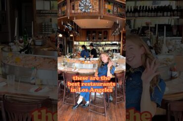 The best restaurants in Los Angeles 🇺🇸 from hidden gems to Michelin stars ⭐️
