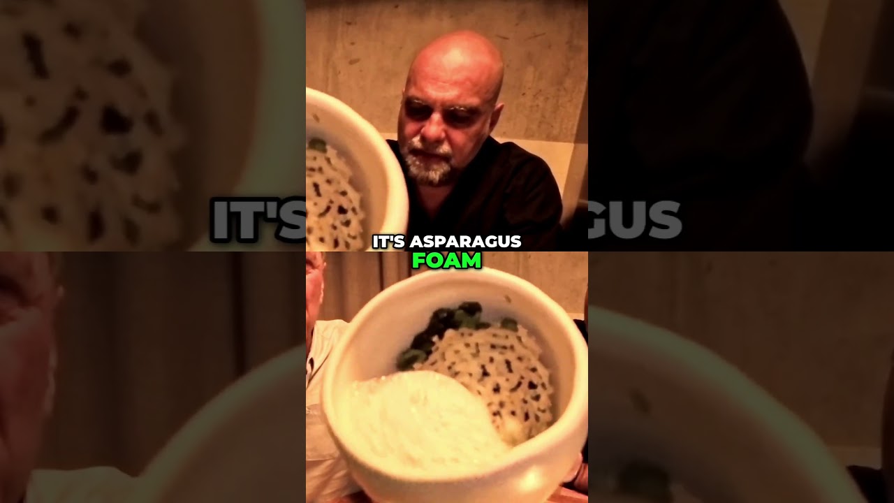 BEST Restaurant in the World…Weird Custard Foam Dish! BEST Restaurant in the World…Weird Custard Foam Dish!