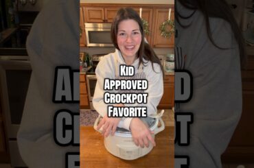 Kid Approved Crockpot Favorite! #recipe #cooking #easyrecipe #fypシ #easydinner #easyrecipe #kids
