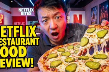 ULTIMATE FOOD TOUR of Netflix's NEW "Netflix Bites" RESTAURANT in Dallas Texas!