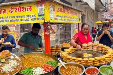 Mother & son 4pm street food cart | Indian street food | Food ASMR