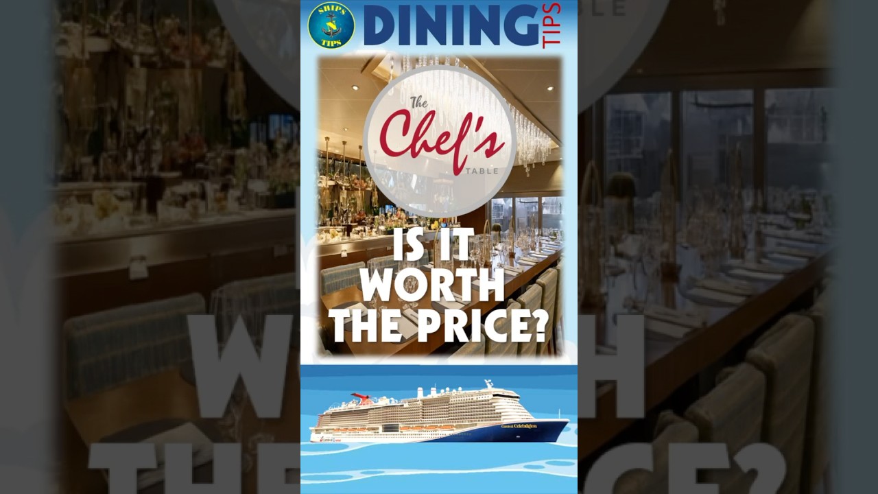 DINING TIP: Carnival Chef’s Table DINING TIP: Carnival Chef's Table