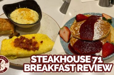 Steakhouse 71 Breakfast Review from Disney's Contemporary Resort | Disney Dining Show