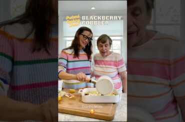 Pretend Cooking Show: Blackberry Cobbler