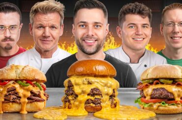I Challenged EVERY YouTube Chef (Best Burger Wins)