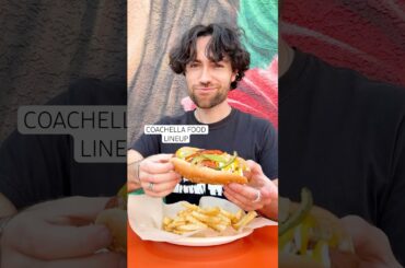 Coachella 2026 Vegan Food Lineup #coachella #veganfood #festival #plantbased #larestaurants