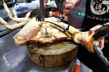 Chinese Street Food - $3000 GIANT TASMANIAN KING CRAB Fried Rice China Seafood
