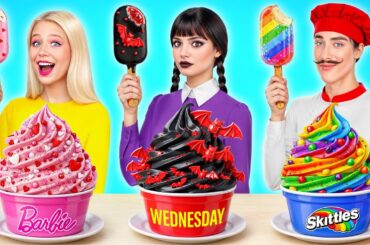 Wednesday vs Grandma Cooking Challenge | Amazing Cooking Hacks by Bubba DO Challenge