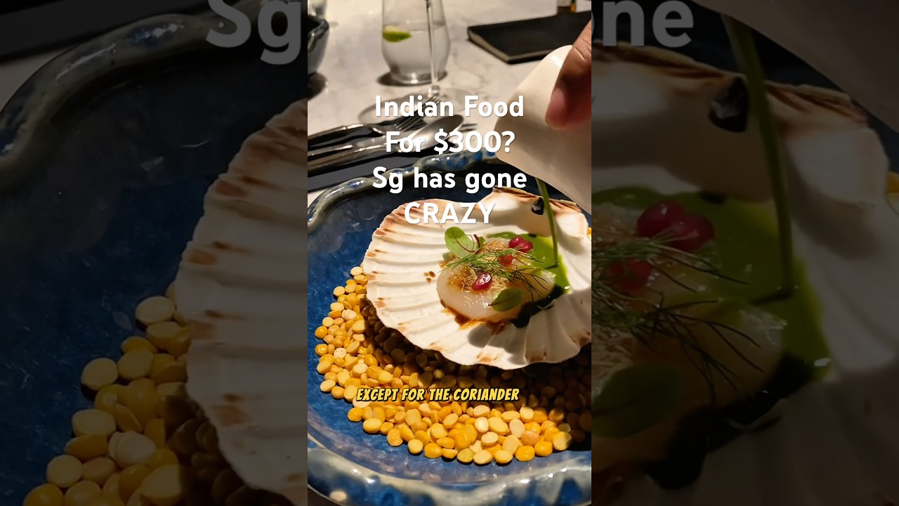 I forced myself to like this $300 Indian dinner in Tanjong Pagar, Singapore I forced myself to like this $300 Indian dinner in Tanjong Pagar, Singapore