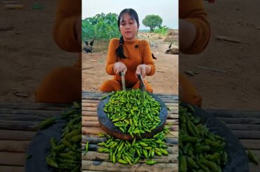 😋🌶Cooking chili #food #cooking #eat #chili #foodlover #eating #cookingvideo